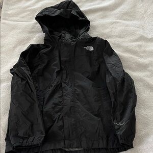 The North Face kids black Raincoat